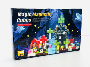 Dream World Magnetic Building Blocks — 500 Piece Set