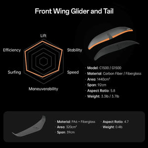 Waydoo Flyer EVO Pro Plus 90L eFoil